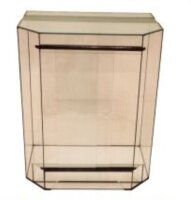 Glasterrarium Panorama 70x45x100cm mit Schiebetür