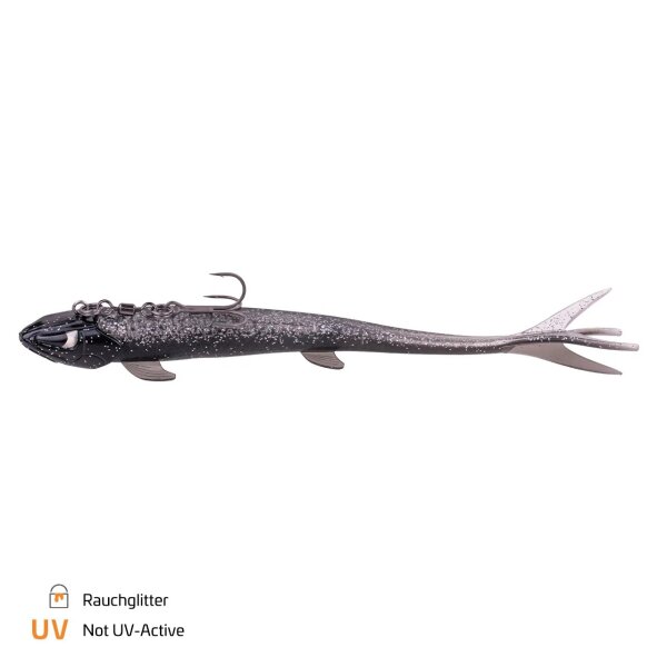 Zeck ZANDER Pelagi | 20 cm | 60 g Rauchglitter Not Uv Active