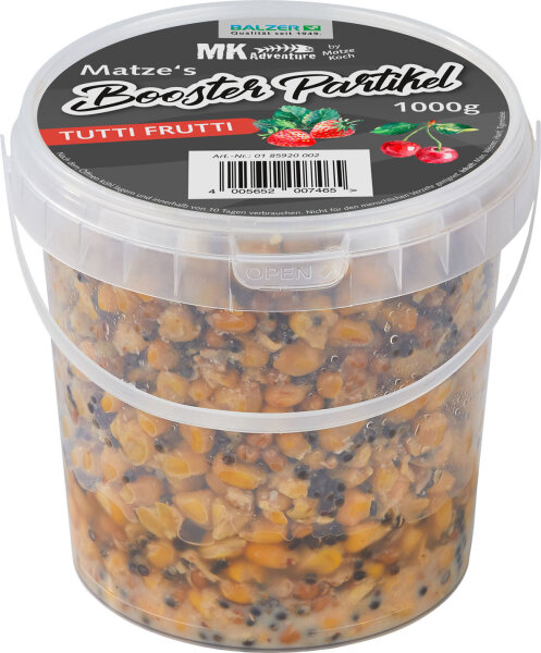 Balzer Matze`s Booster Partikel 1000g Tutti Frutti
