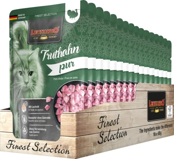Leonardo Truhahn pur Frischebeutel, 85g