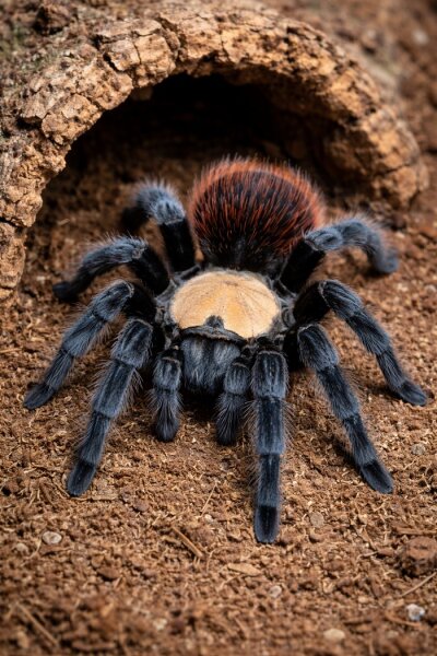 Brachypelma albiceps (Mexikanische Goldrücken-Vogelspinne)