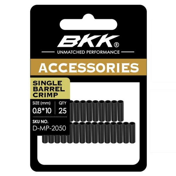 BKK Single Barrel Crimp Matte Black
