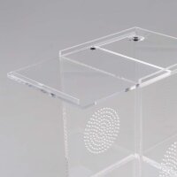 Terra Della Terrarium Acryl Transparent 10 x 10 x 20cm