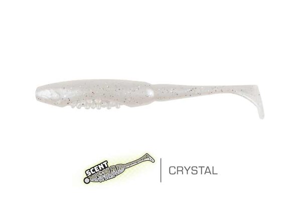 Fox Rage Scent Shad Bulk 11cm Cystal