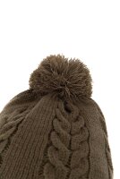 Fox Khaki Knitted Bobble Hat
