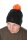 Fox Bobble Hat Black/0range
