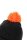 Fox Bobble Hat Black/0range