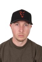 Fox Collection Baseball Cap  Black/Orange