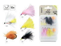 Delphin FLY Set künstl Fliegen 10 Stk Pond trout