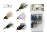 Delphin FLY Set künstl.Fliegen 10 Stk Wild trout