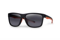 Fox Collection Black Orange Shades - Grey Lens