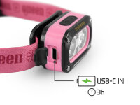 Delphin QUEEN Stirnlampe 3W/1200mAh