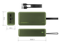 Delphin PoweriX Powerbank 27 000 mAh