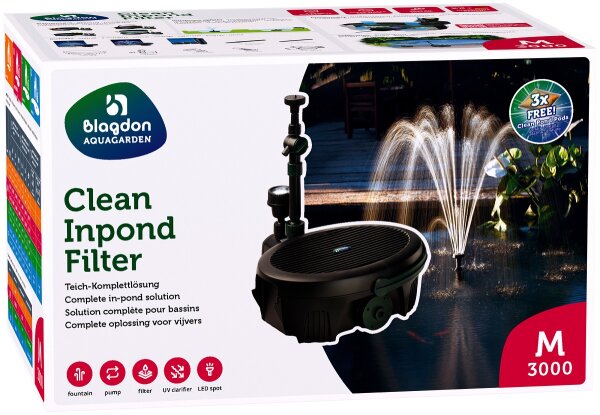 Blagdon Aquagarden  Inpond Filter M 3000 Liter