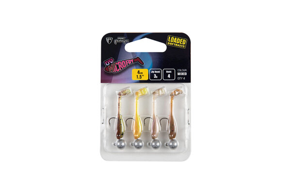Fox Rage Micro Fry Mixed UV Colour Pack LOADED