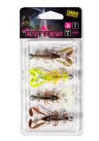 Fox Rage UV Micro Critter 5cm x 4pcs Loaded 3g