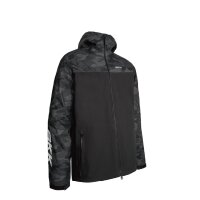 BKK Heavy Rain Jacket Black/Camo L -  Wasserdichte...