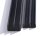 Glasführungsschienen-Set  für 6mm Glas (oben und unten)  je 1 1/2 Meter Schwarz