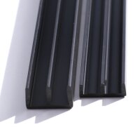 Glasführungsschienen-Set  für 4mm Glas (oben...
