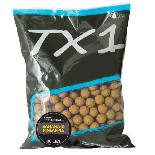 Shimano TX1 Boillie 20mm 1kg Banana & Pineapple