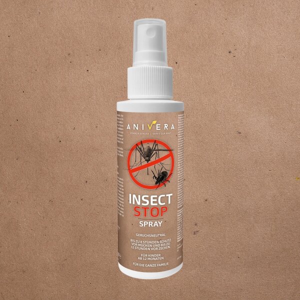 Anivera - Insect Stop Spray 150ml – Insektenschutz gegen Mücken & Zecken