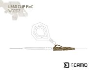 Delphin sCAMO Lead Clip PinC WOODZ 10Stk