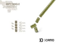 Delphin Anti Tangle  sCAMO GRAZZ Cut 10 Stk 55mm