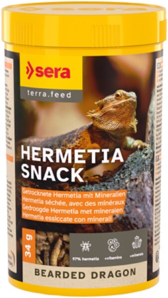 sera Bearded Dragon Hermetia Snack 250ml 34g