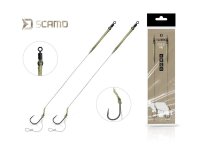 Delphin Rig sCAMO Boilie rig 2Stk 20cm/25lbs