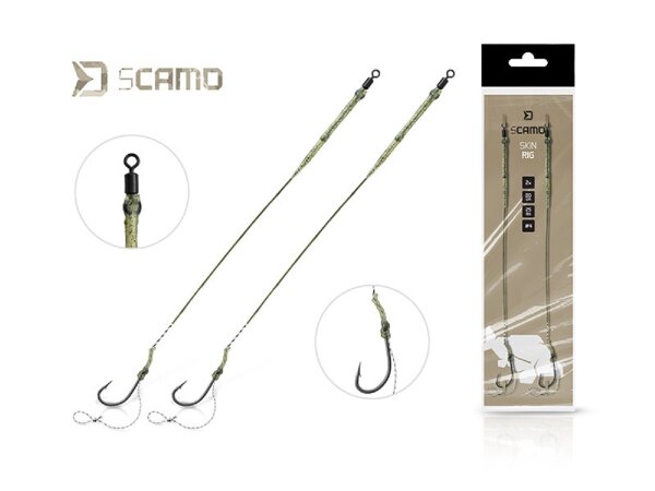 Delphin sCAMO Skin rig 2Stk 20cm/25lbs