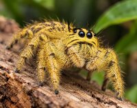 Springspinne Hyllus diardi – Große tropische...