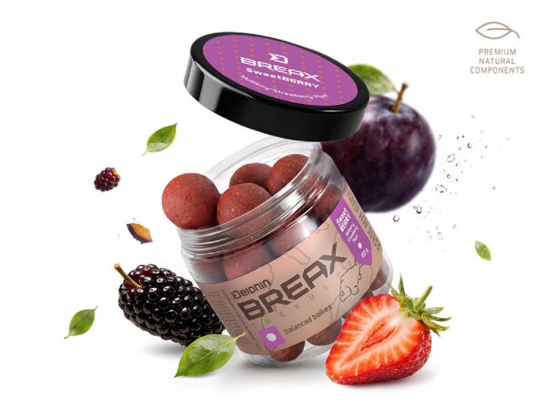 Delphin BreaX Balancierte Boilies/SweetBERRY