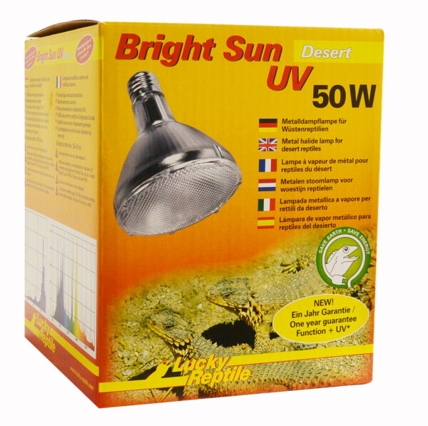 Lucky Reptile Bright Sun UV Desert 50 W