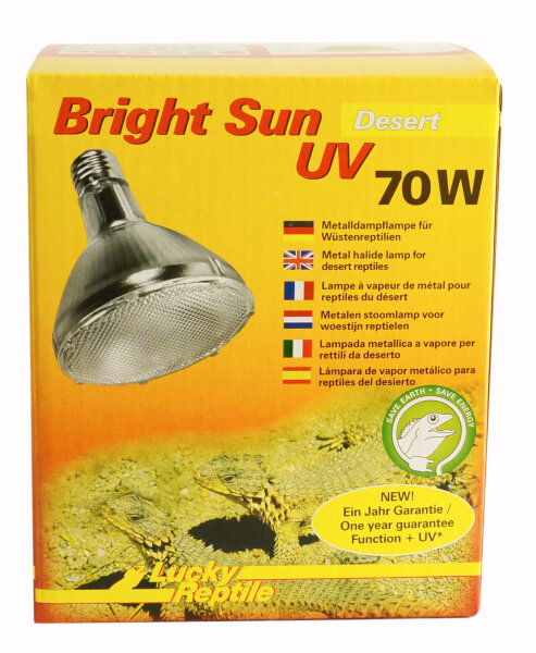 Lucky Reptile Bright Sun UV Desert 70 W