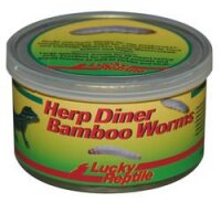 Lucky Reptile Herb Diner - Bamboo Worms 35g gekocht