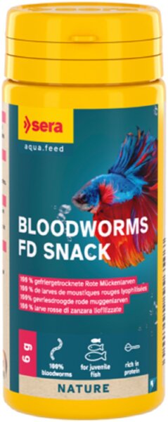 sera Bloodworms FD Snack