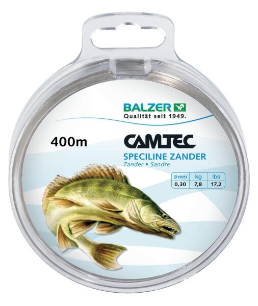 Camtec Speciline  Zander 400m 0,28mm 6,60kg